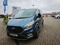 Gebraucht Ford Transit Custom Active 150 PS (110 kW) 2021 Chromablau metallic Van / Kleinbus