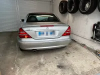 Gebraucht Mercedes SLK200 163 PS (119 kW) 2001 Silber Cabrio