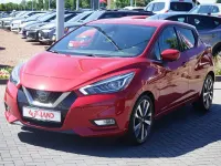 Gebraucht Nissan Micra Tekna 90 PS (66 kW) 2017 Rot Kleinwagen