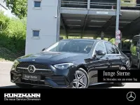 Gebraucht Mercedes C300e AMG 204 PS (150 kW) 2025 Obsidianschwarz metallic Limousine