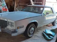Second-hand Cadillac Eldorado 155 CP (114 kW) 1984 Alb Coupe