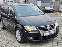 Gebraucht VW Touran Highline 140 PS (102 kW) 2008 Schwarz Van / Kleinbus