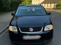 Gebraucht VW Touran Conceptline 109 PS (80 kW) 2006 Schwarz Van / Kleinbus