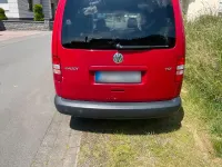 Gebraucht VW Caddy Maxi 105 PS (77 kW) 2014 Rot Van / Kleinbus