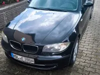 Gebraucht BMW 116 122 PS (89 kW) 2007 Schwarz Kleinwagen