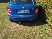 Gebraucht Skoda Fabia 2006 Blau Kleinwagen