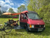Gebraucht VW LT 110 PS (80 kW) 2001 Rot Van / Kleinbus