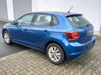 Gebraucht VW Polo Highline 116 PS (85 kW) 2018 Blau Kleinwagen