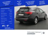 Gebraucht Kia Ceed Vision 135 PS (99 kW) 2018 Schwarz / black pearl (metallic) Kleinwagen