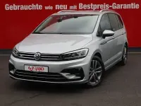 Gebraucht VW Touran R-line 150 PS (110 kW) 2018 Silber Van / Kleinbus