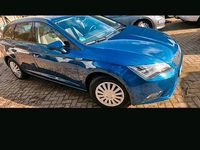 Usata Seat Leon 150 CV (110 kW) 2014 Blu Station wagon
