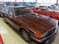 Gebraucht Mercedes SL450 218 PS (160 kW) 1977 Braun Cabrio