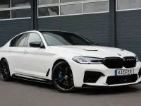 Używany BMW M550 Performance 530 KM (389 kW) 2020 Biały Sedan/Limuzyna