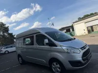Gebraucht Ford Transit Custom Limited 131 PS (96 kW) 2018 Silber Van