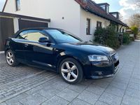 Gebraucht Audi A3 Cabriolet S-Line 140 PS (102 kW) 2009 Schwarz Cabrio