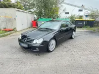 Gebraucht Mercedes CLK280 Avantgarde 231 PS (169 kW) 2007 Schwarz Coupé