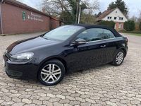 Gebraucht VW Golf Cabriolet 105 PS (77 kW) 2012 Schwarz Cabrio