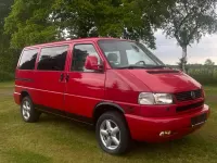 Używany VW T4 151 KM (111 kW) 1999 Czerwony Van