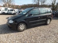 Gebraucht VW Touran 116 PS (85 kW) 2005 Schwarz Van / Kleinbus