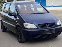 Gebraucht Opel Zafira Selection 97 PS (71 kW) 2001 Blau Van / Kleinbus