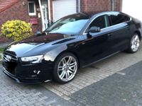 Gebraucht Audi A5 Sportback S-Line 190 PS (139 kW) 2017 Schwarz Kleinwagen