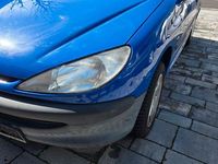 Gebraucht Peugeot 206 60 PS (44 kW) 2002 Blau Kleinwagen