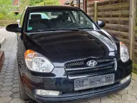Gebraucht Hyundai Accent 96 PS (70 kW) 2007 Schwarz Kleinwagen