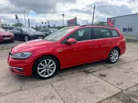 Gebraucht VW Golf VII Highline 131 PS (96 kW) 2018 Rot Kombi