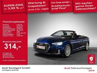 Gebraucht Audi A5 Cabriolet Advanced Plus 204 PS (150 kW) 2024 Navarrablau metallic verdeck s Cabrio