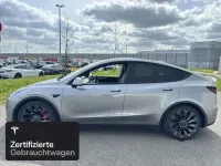 Second-hand Tesla Model Y Performance 392 kW (533 CP) 2023 Argintiu SUV