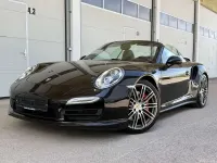 Gebraucht Porsche 991 521 PS (383 kW) 2014 Basaltschwarz Cabrio