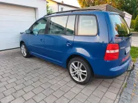 Gebraucht VW Touran Trendline 101 PS (74 kW) 2004 Blau Van / Kleinbus
