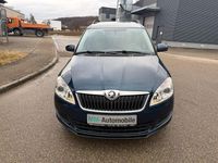 Gebraucht Skoda Roomster Plus Edition 86 PS (63 kW) 2013 Blau Van / Kleinbus