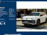 Gebraucht VW Tayron R-line 204 PS (150 kW) 2026 Weiß SUV