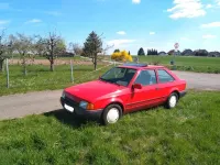 Gebraucht Ford Escort 73 PS (53 kW) 1987 Rot Kleinwagen