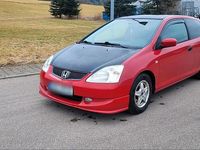 Gebraucht Honda Civic 90 PS (66 kW) 2003 Rot Kleinwagen