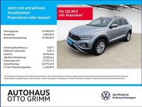 Gebraucht VW T-Roc Life 110 PS (80 kW) 2022 Pyrit silber metallic (metallic) SUV