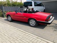 Gebraucht Alfa Romeo Spider 103 PS (75 kW) 1986 Rot Cabrio