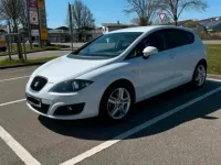 Gebraucht Seat Leon 105 PS (77 kW) 2012 Weiß Kleinwagen