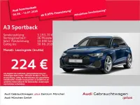 Używany Audi A3 S-Line 116 KM (85 kW) 2025 Niebieski Sedan/Limuzyna