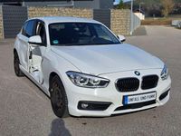 Gebraucht BMW 118 Advantage 136 PS (100 kW) 2018 Weiß Kleinwagen