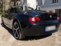 Gebraucht BMW Z4 Sport Line 170 PS (125 kW) 2006 Schwarz Cabrio
