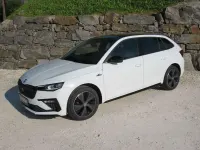 Gebraucht Skoda Scala Monte Carlo 116 PS (85 kW) 2024 Weiß Kleinwagen