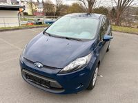 Gebraucht Ford Fiesta Trend 82 PS (60 kW) 2009 Blau Kleinwagen