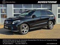 Gebraucht Mercedes GLE350 AMG line 258 PS (189 kW) 2017 Obsidianschwarz  lack SUV