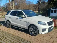 Gebraucht Mercedes ML63 AMG AMG 557 PS (409 kW) 2012 Weiß SUV