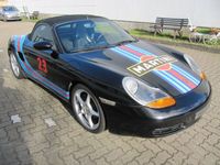 gebraucht Porsche Boxster Cabrio 2.7L 10/1999 108877km Martini Beschriftung