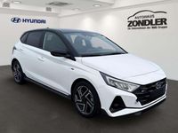 Neu Hyundai i20 N Line 101 PS (74 kW) 2025 Atlas white/ phantom black / s Limousine
