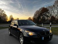 Second-hand BMW 520 177 CP (130 kW) 2008 Negru Break