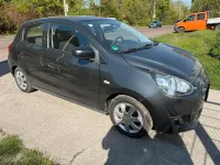 Begagnad Mitsubishi Space Star 75 HK (55 kW) 2014 Silver Minibuss